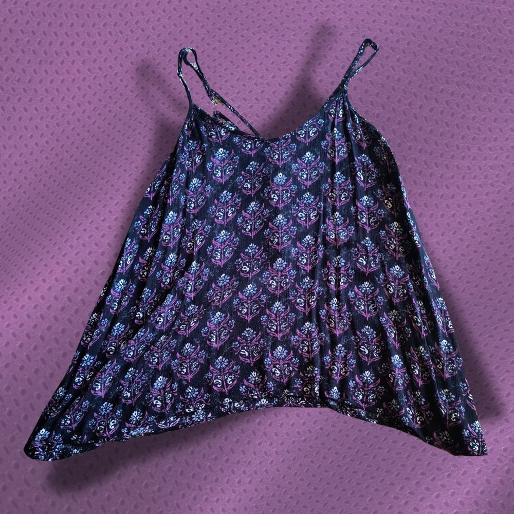Mossimo Supply Co. Purple and Blue Camisole